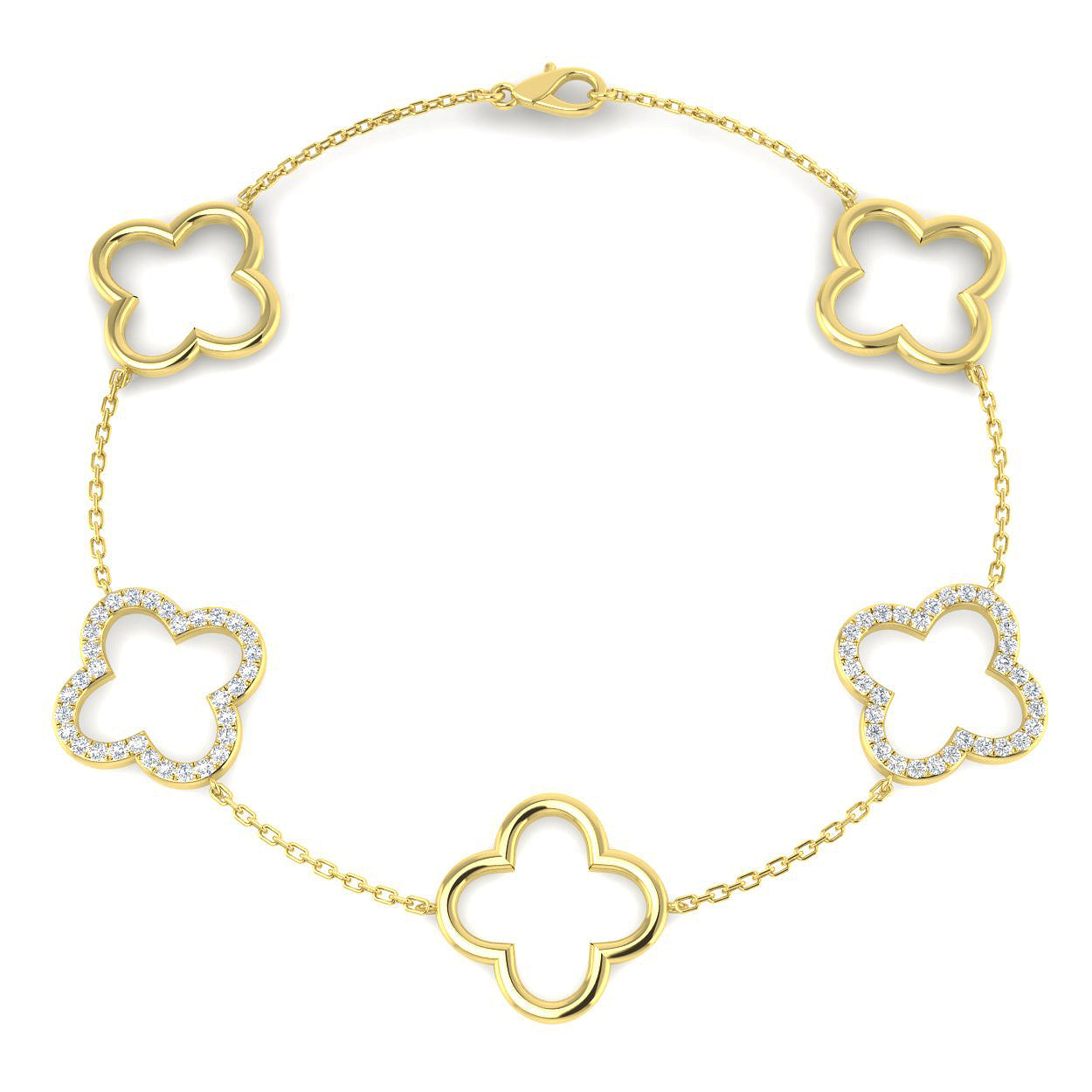 SB2800 — Bracelet - 9k Yellow Gold