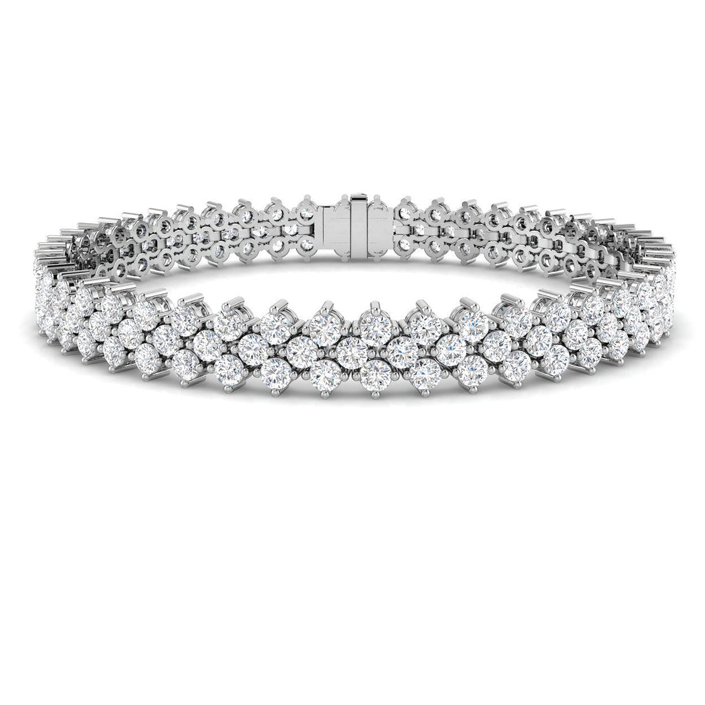 SB2807 — Bracelet - 9k White Gold