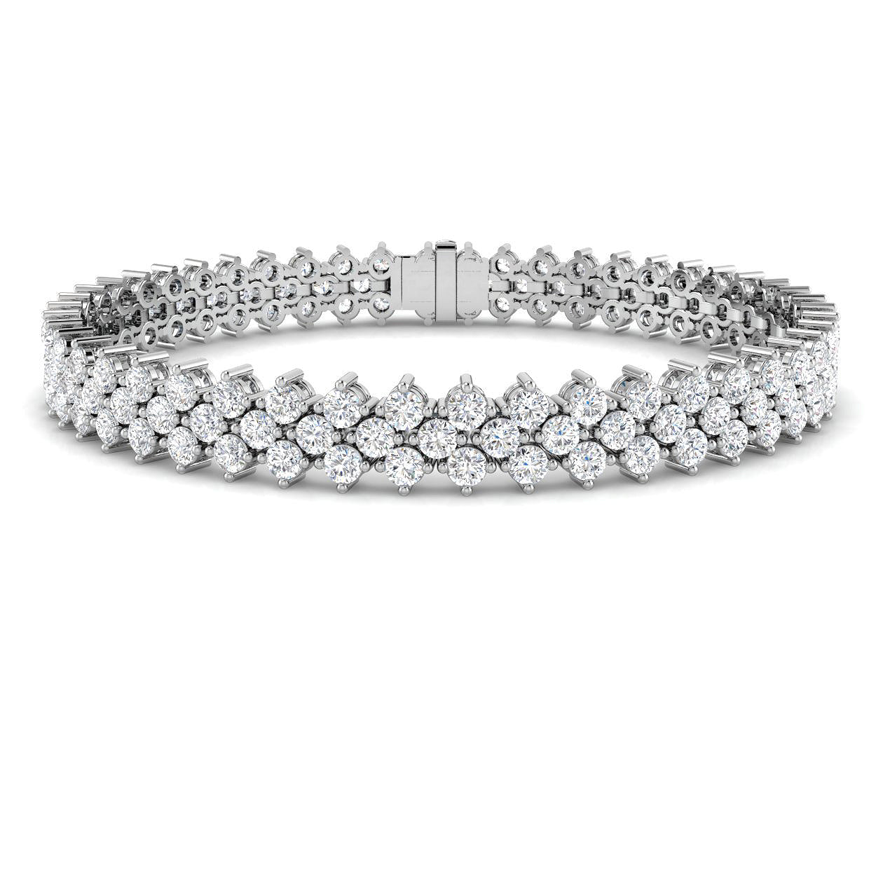 SB2807 — Bracelet - 9k White Gold