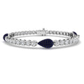 SB2808 — Bracelet - 9k White Gold