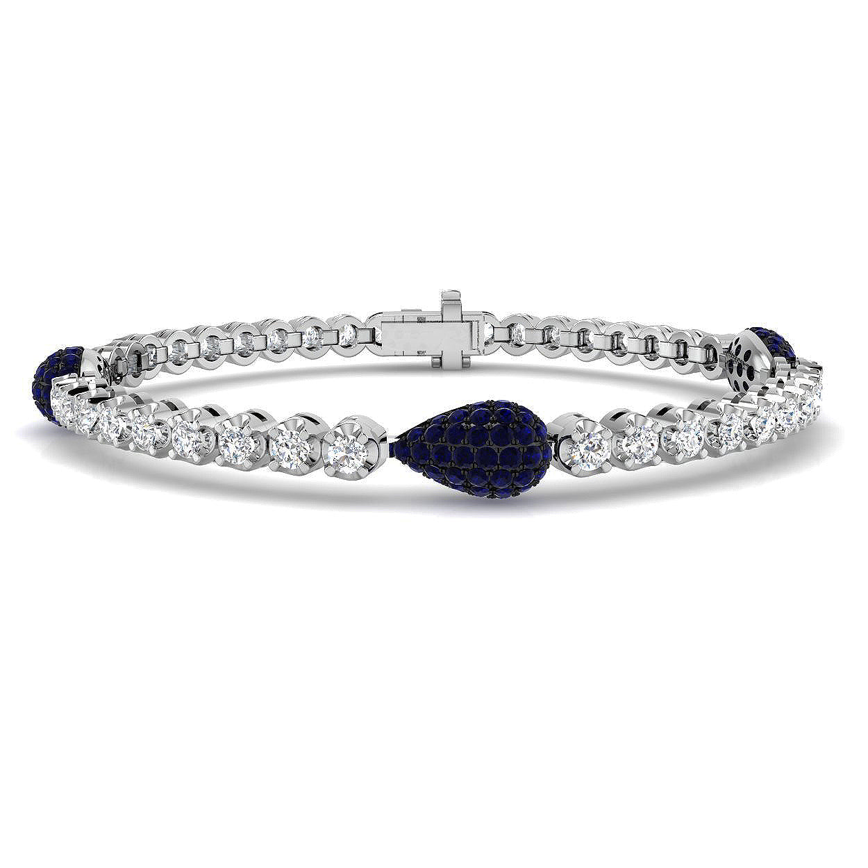 SB2808 — Bracelet - 9k White Gold