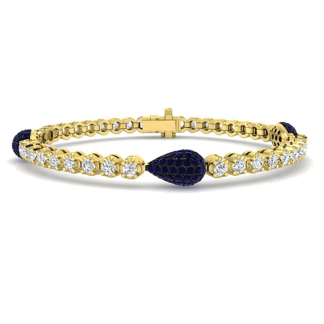 SB2808 — Bracelet - 9k Yellow Gold