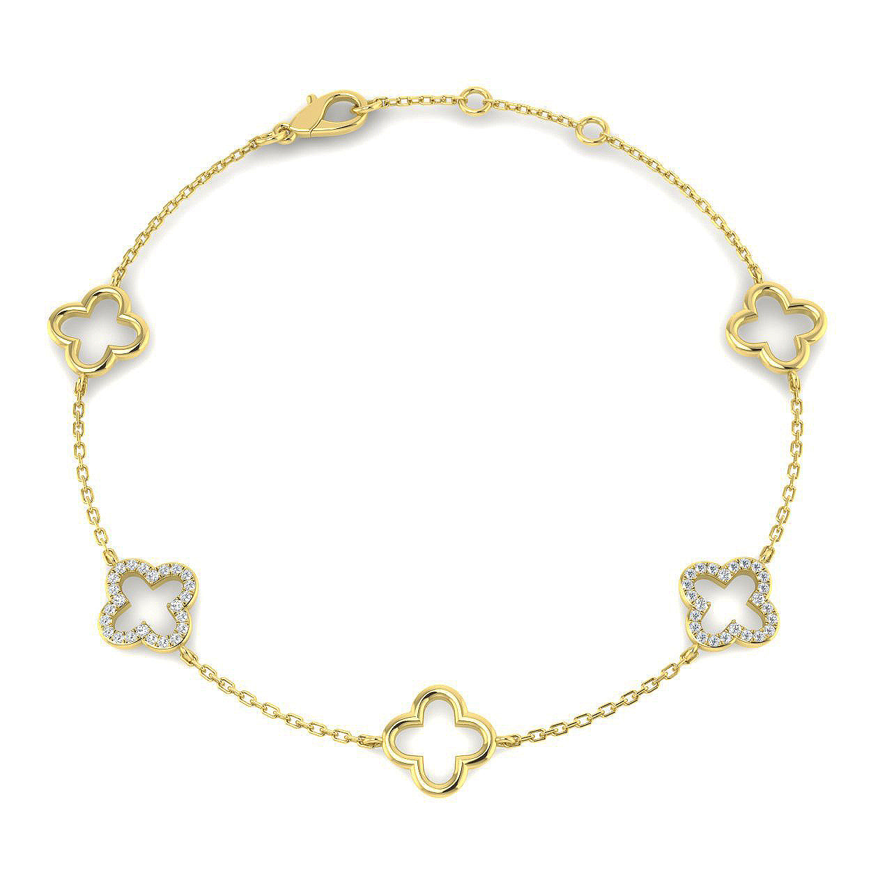 SB2809 — Bracelet - 9k Yellow Gold