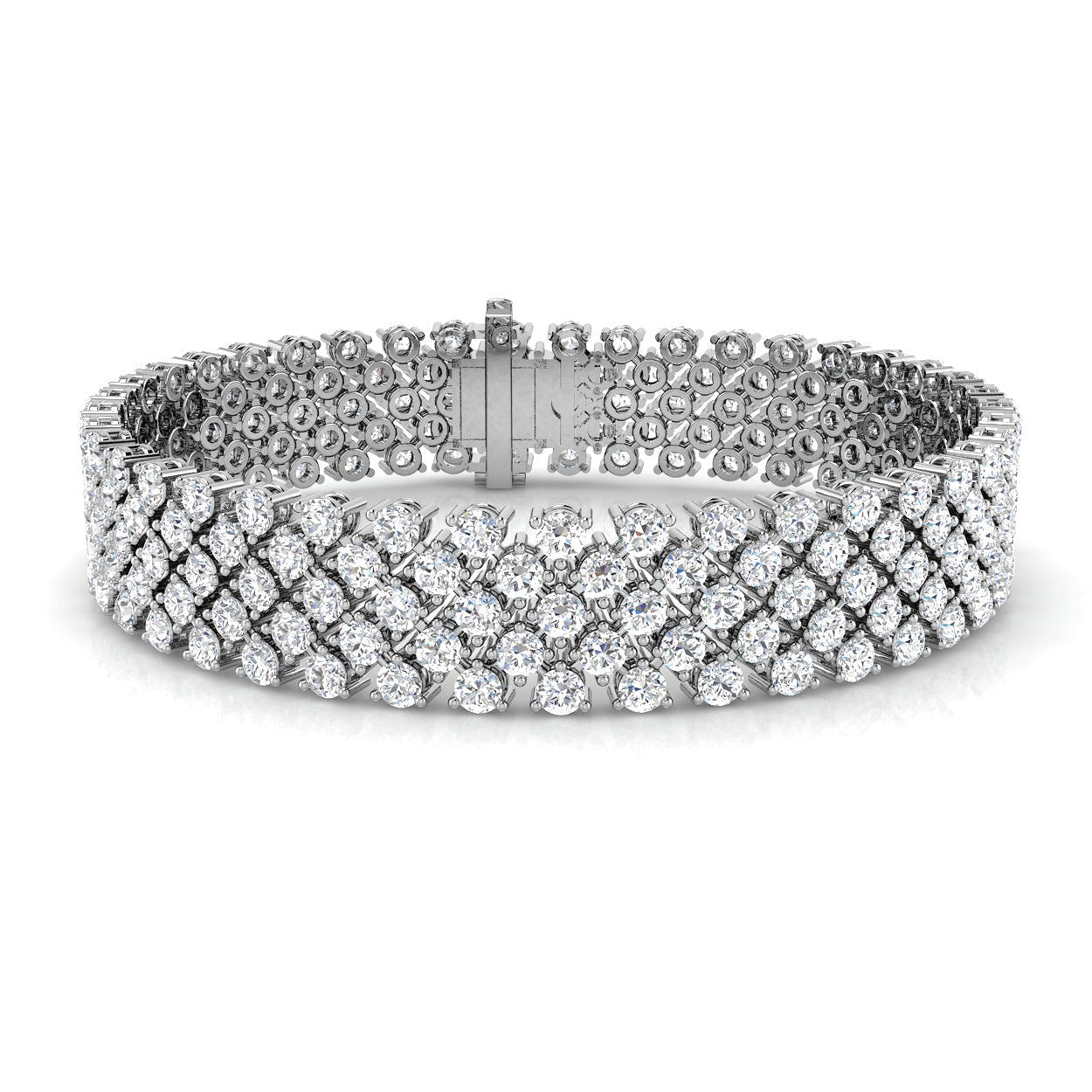 SB2810 — Bracelet - 9k White Gold