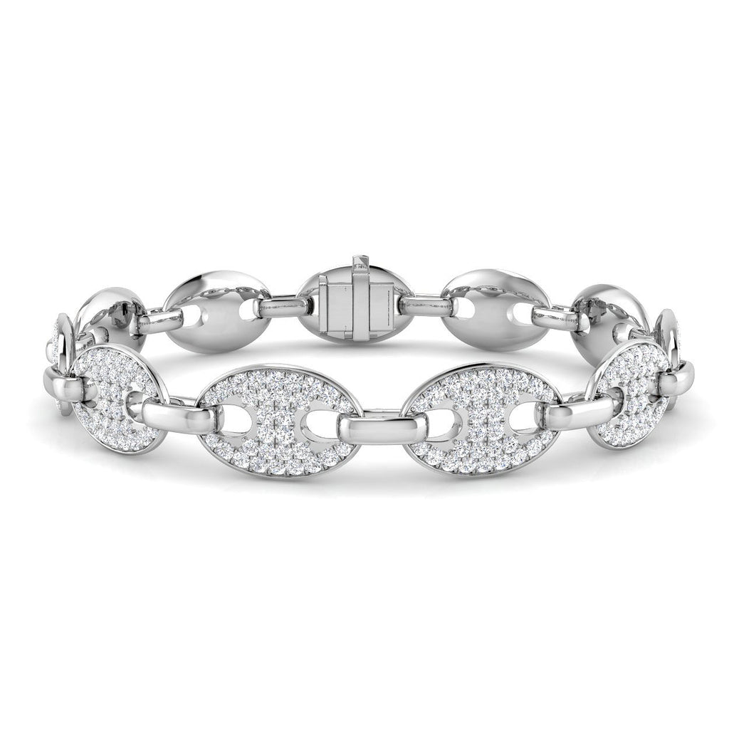 SB2822 — Bracelet - 9k White Gold