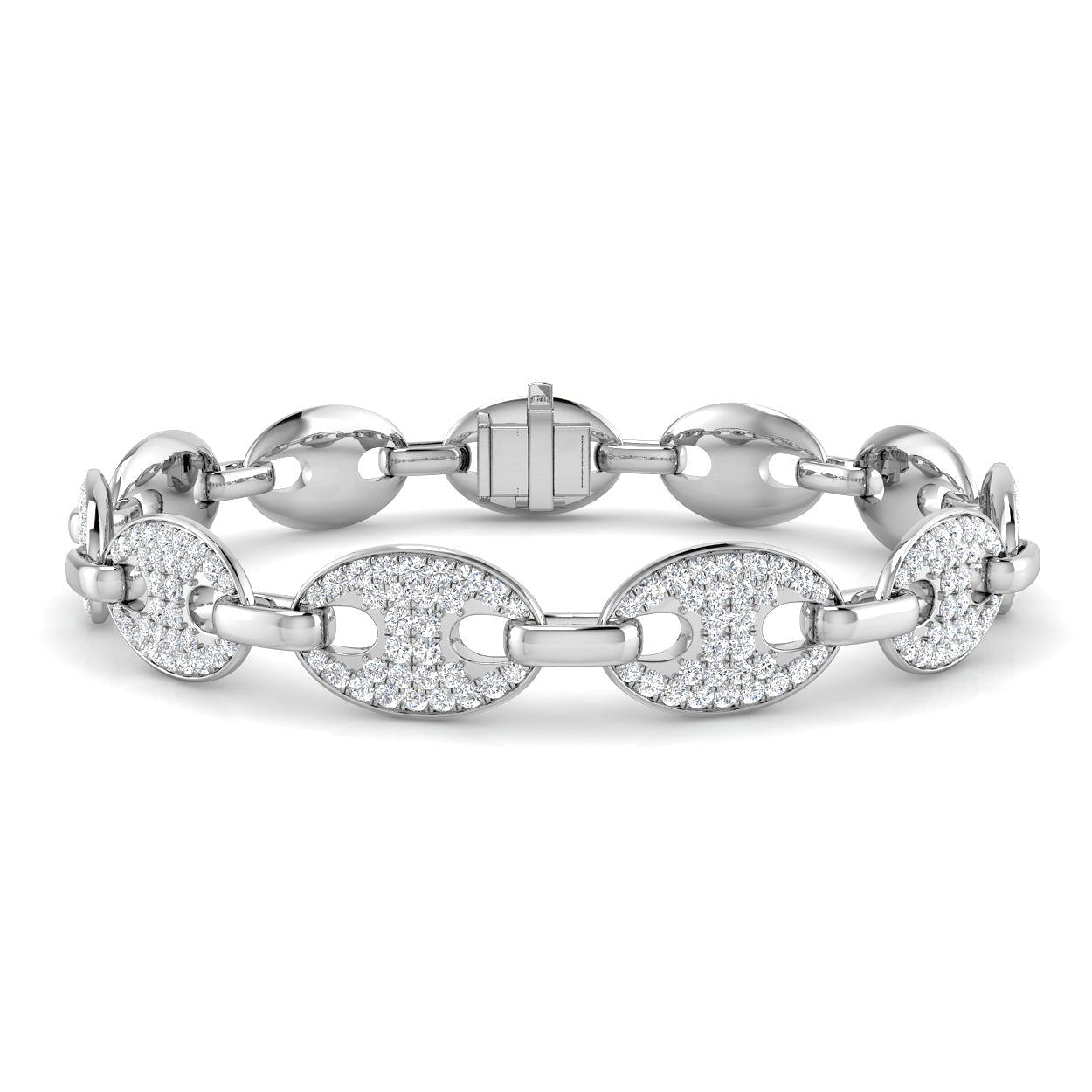 SB2822 — Bracelet - 9k White Gold