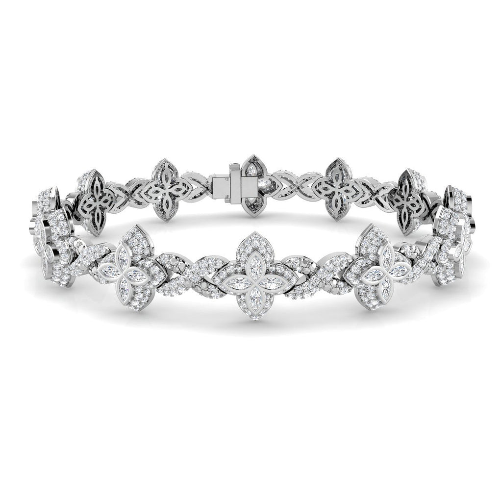 SB2826 — Bracelet - 9k White Gold