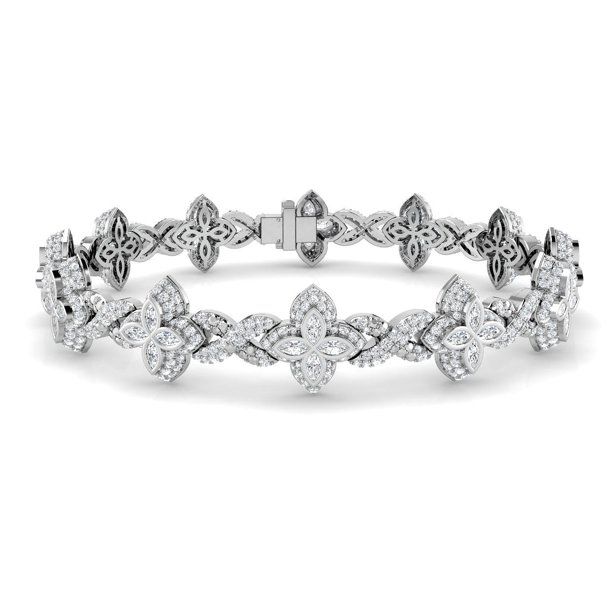 SB2826 — Bracelet - 9k White Gold
