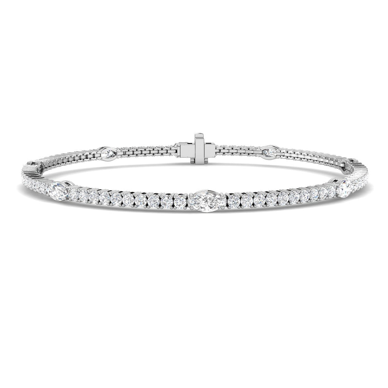 SB2832 — Bracelet - 9k White Gold