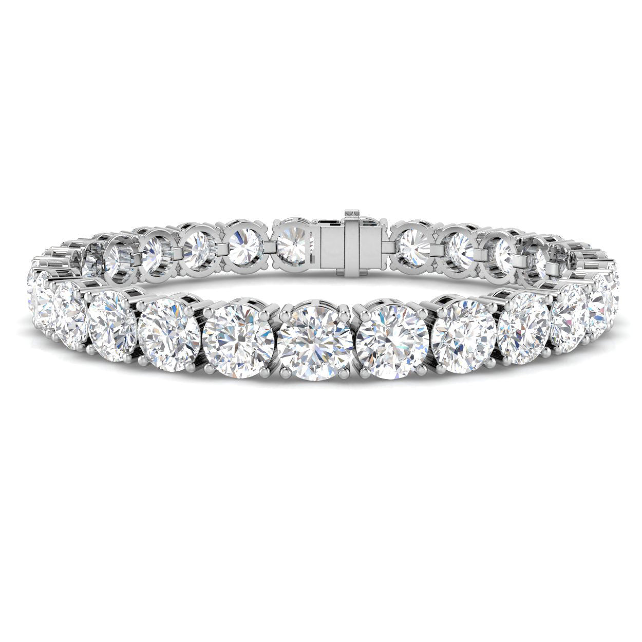 SB2834 — Bracelet - 9k White Gold