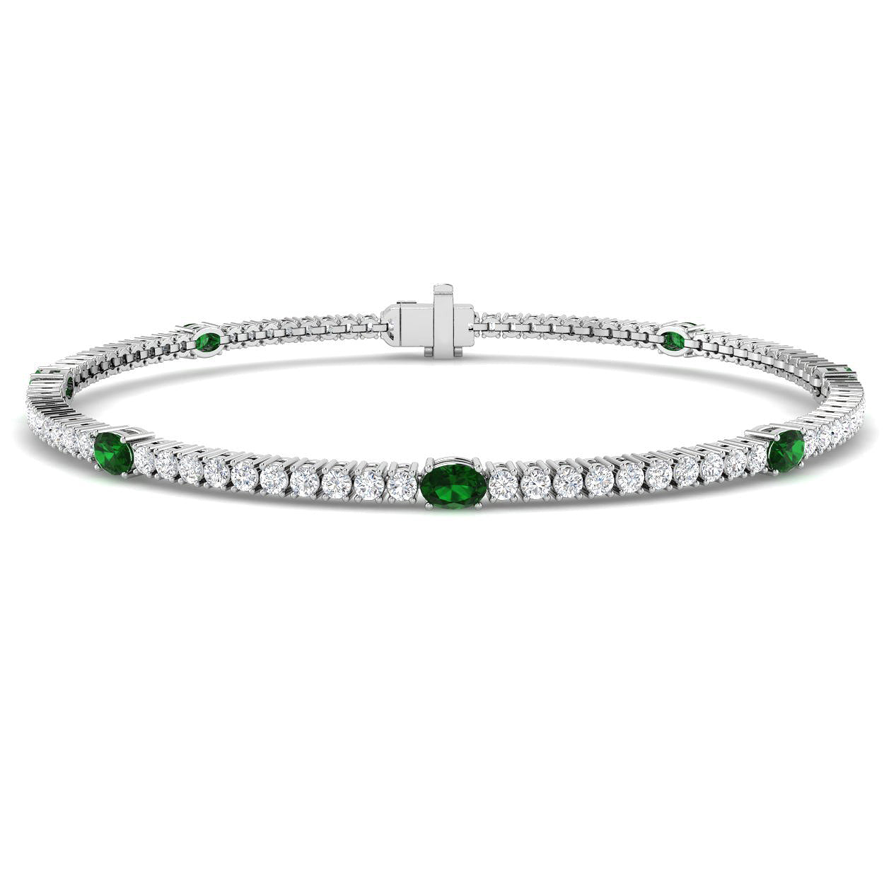 SB2836 — Bracelet - 9k White Gold