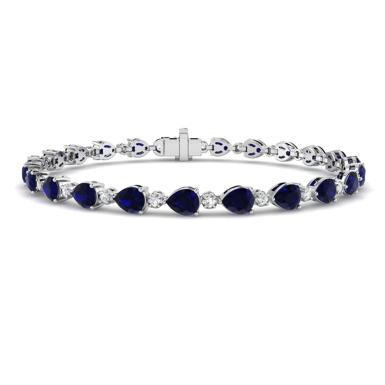 SB2866 — Bracelet - 9k White Gold