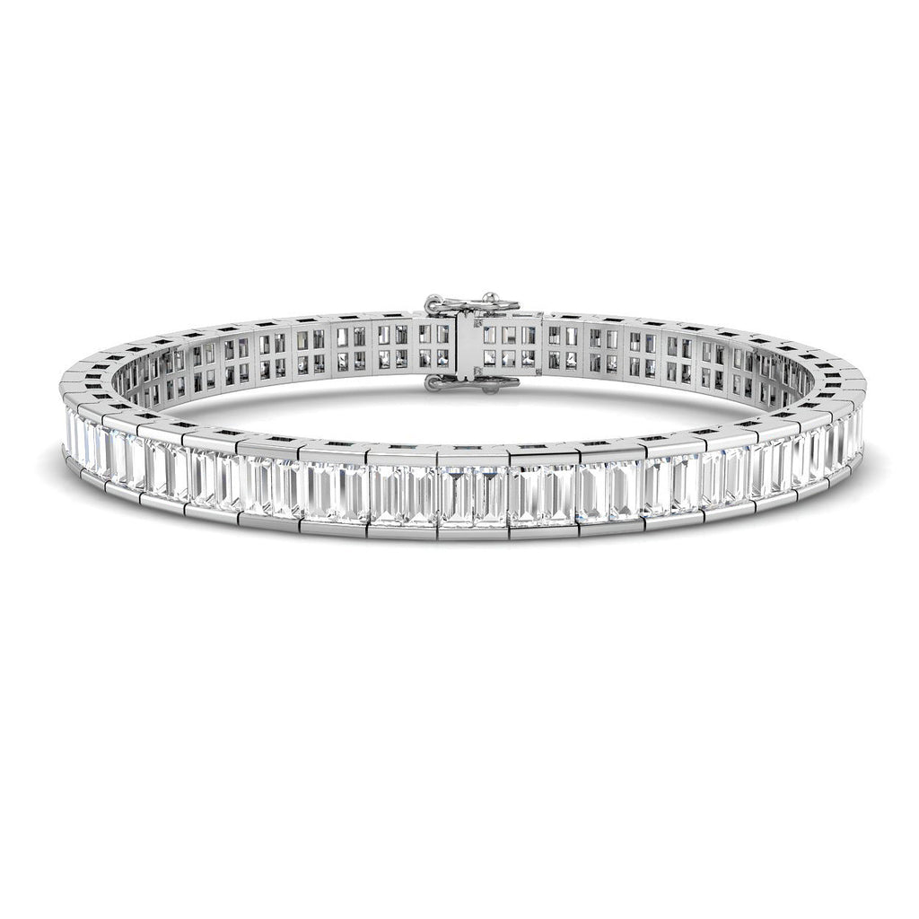 SB400-8CTS — Bracelet - 9k White Gold