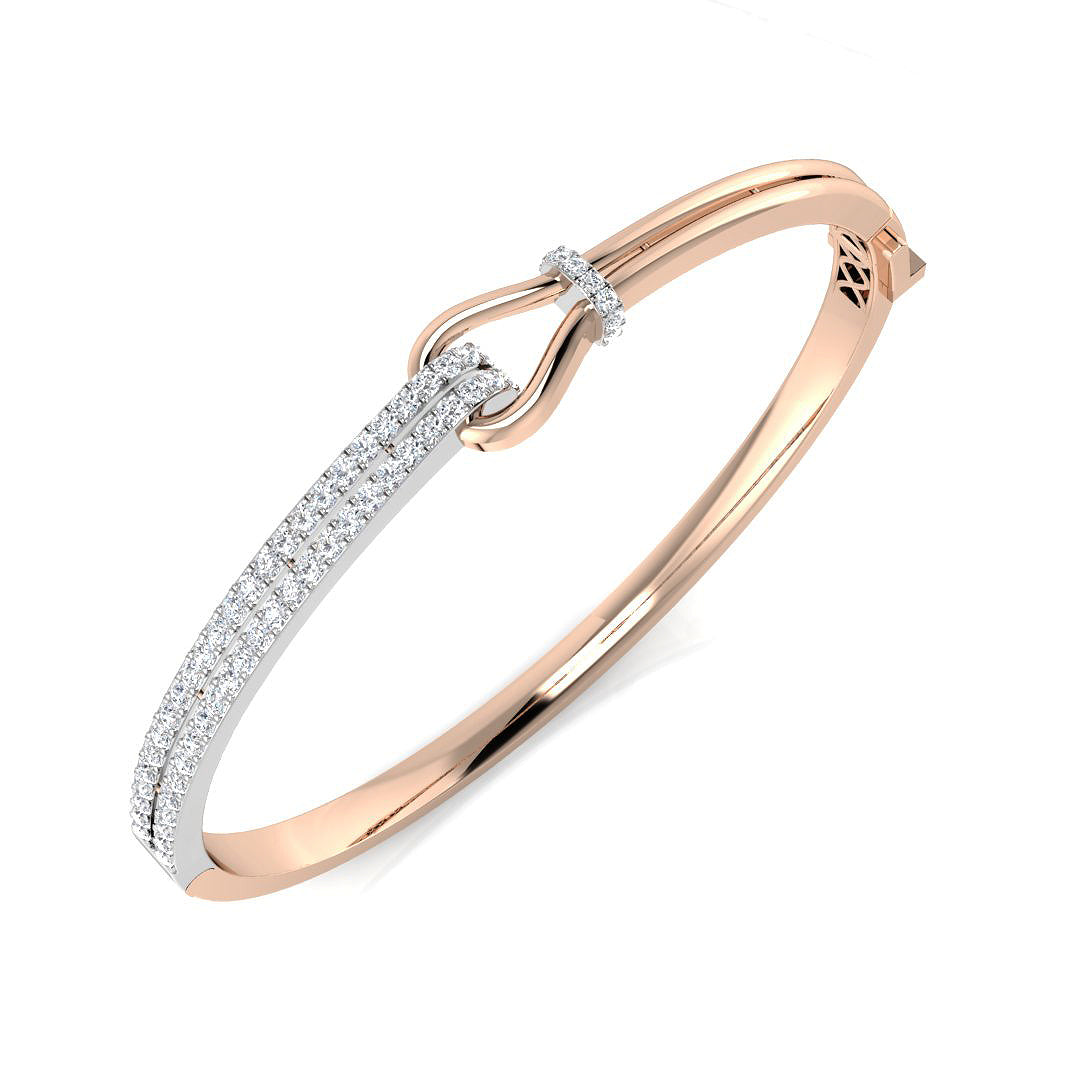 SBK1022A — Bangle - 9k Rose Gold