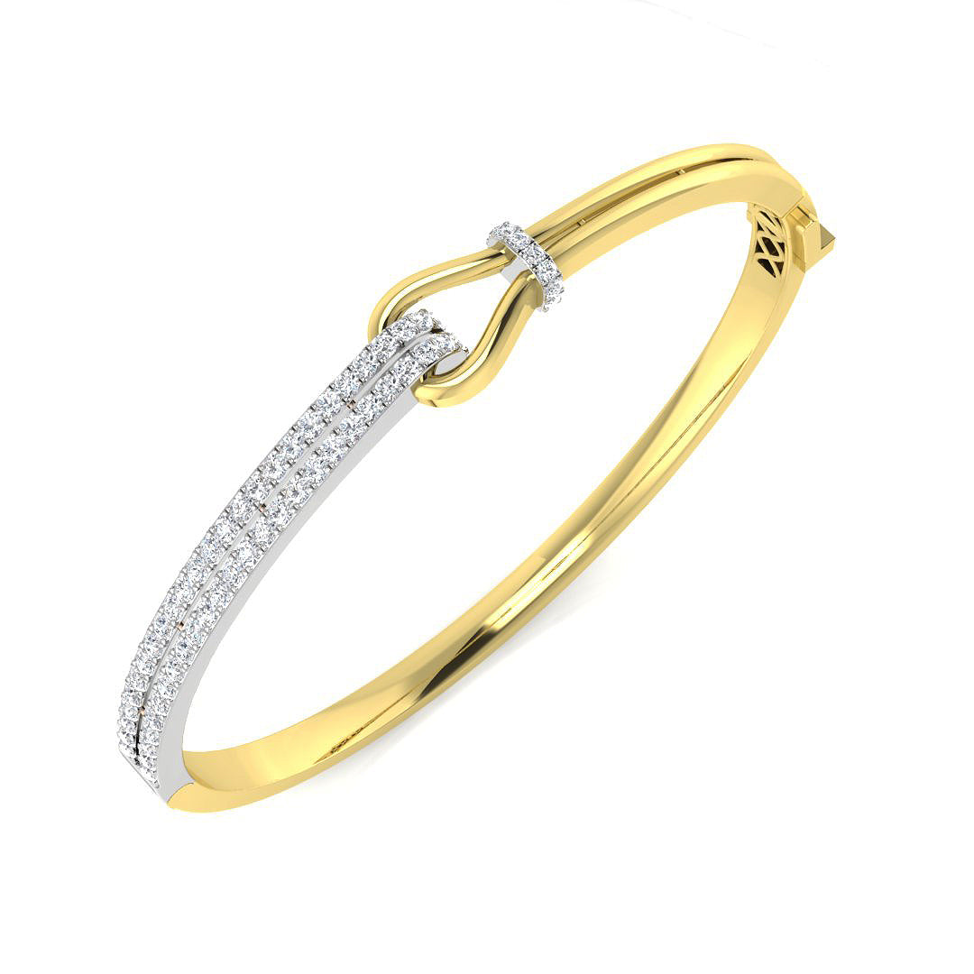 SBK1022A — Bangle - 9k Yellow Gold