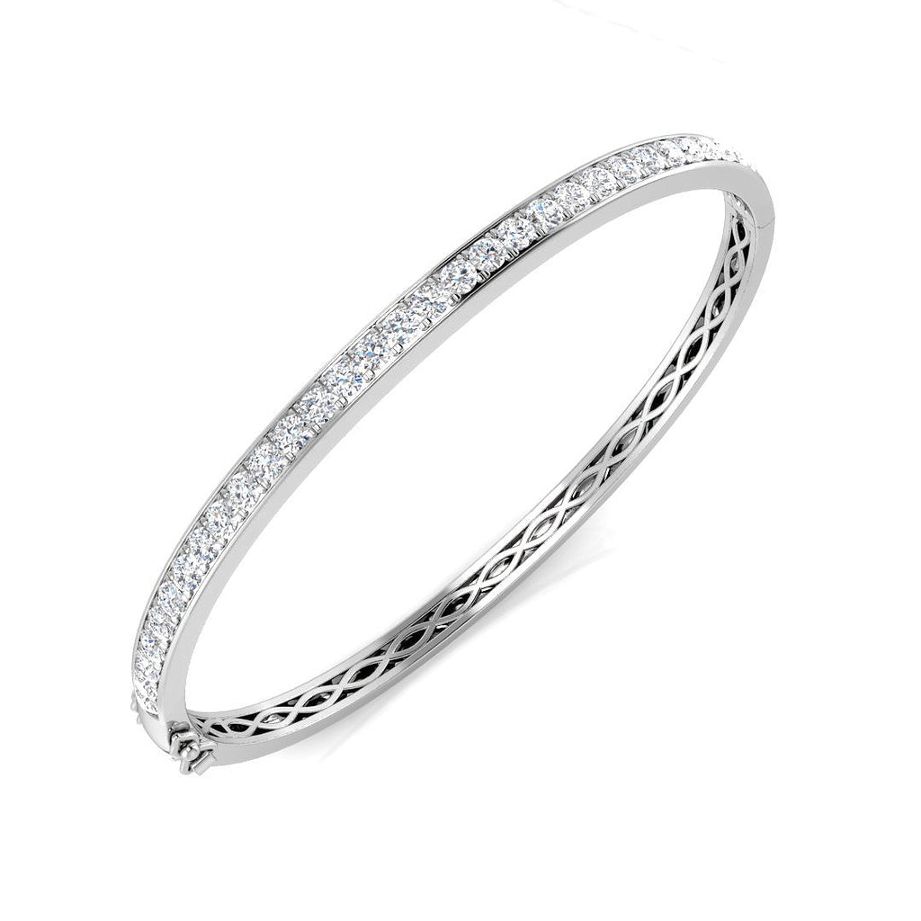 SBK1033 — Bangle - 9k White Gold