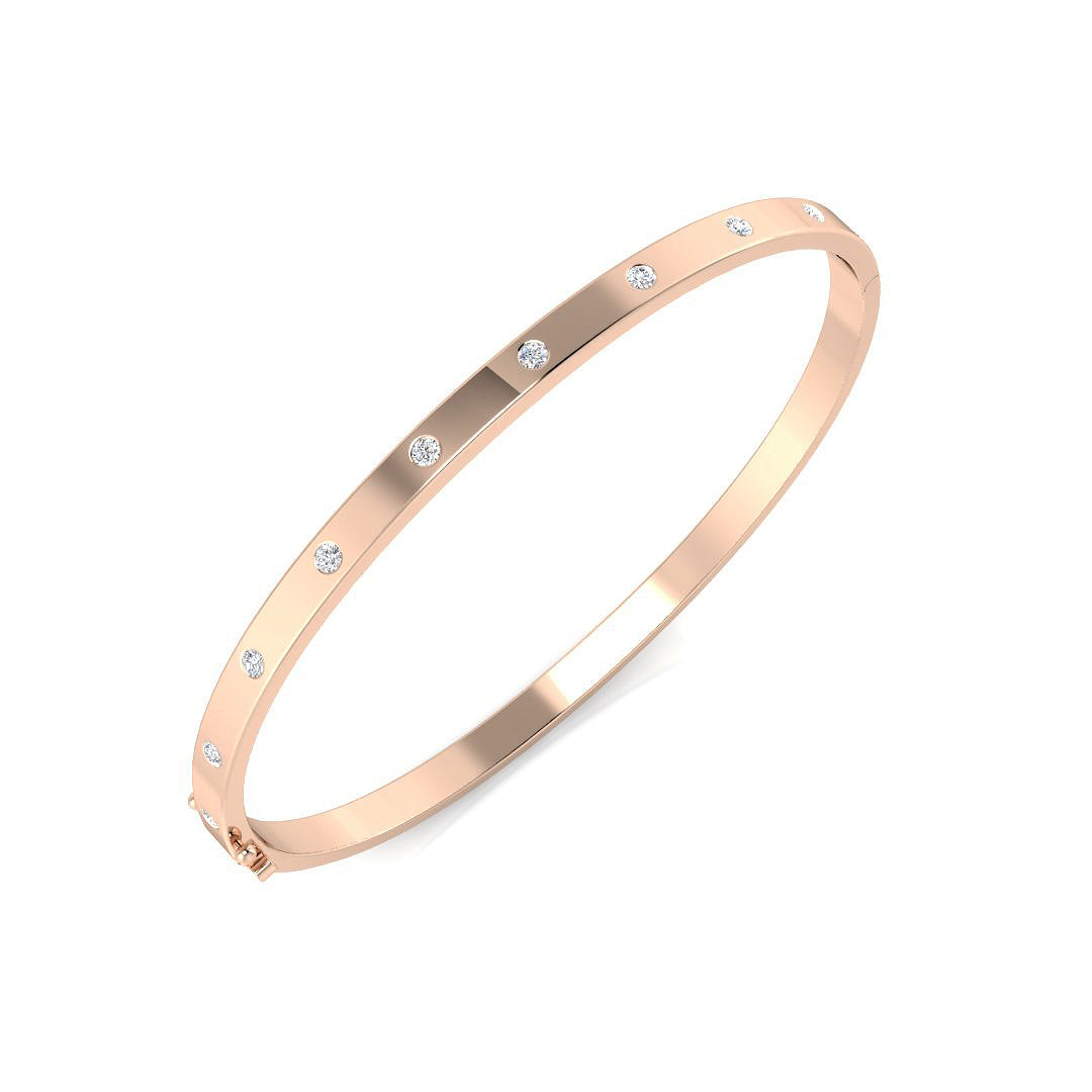 SBK1078 — Bangle - 9k Rose Gold
