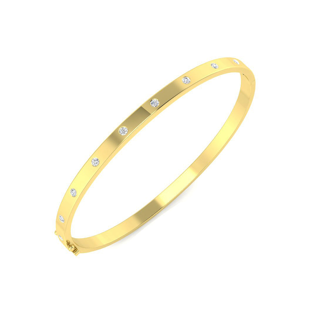 SBK1038 — Bangle - 9k Yellow Gold