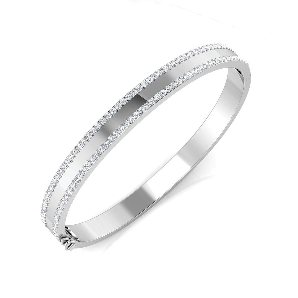 SBK1039 — Bangle - 9k White Gold