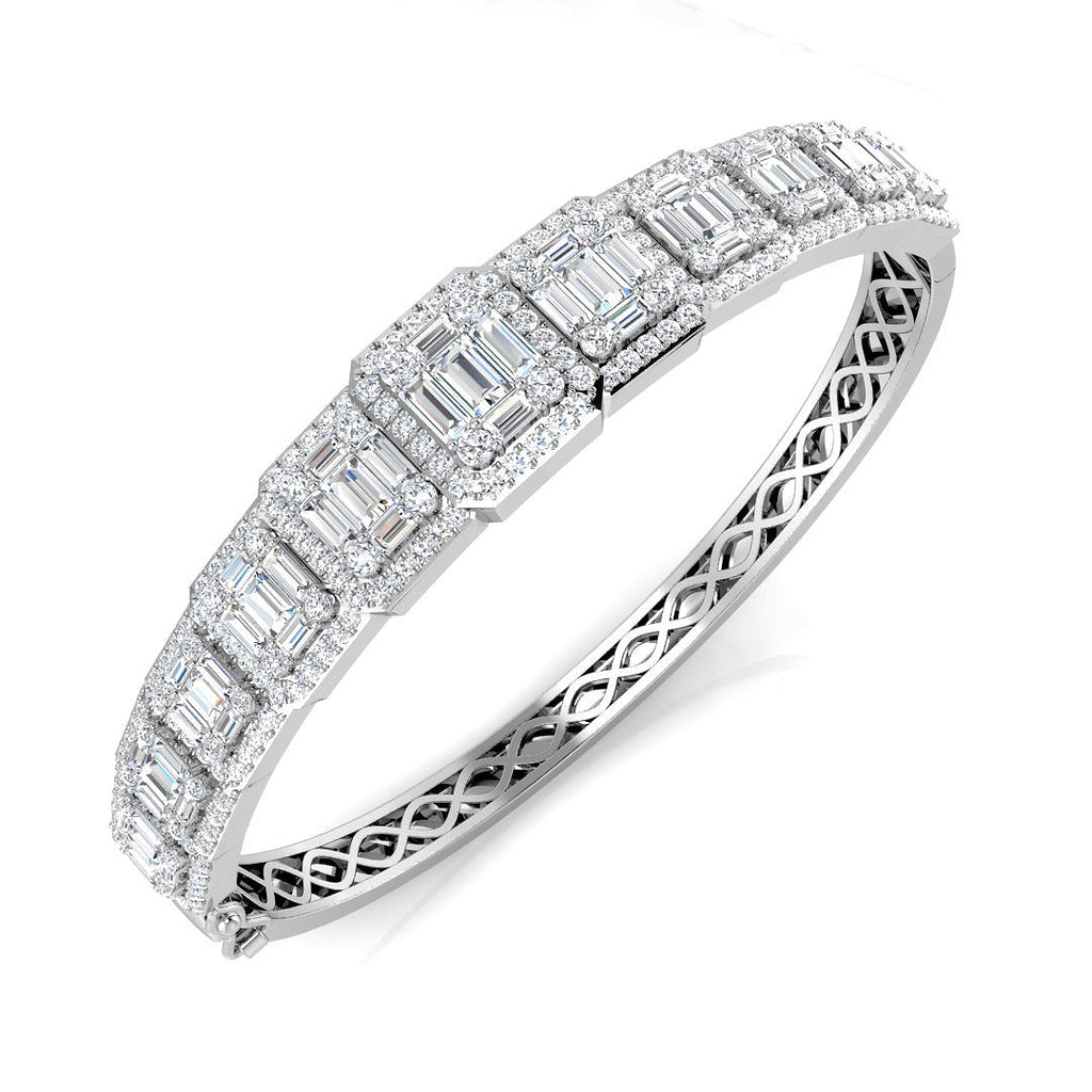 SBK1041 — Bangle - 9k White Gold