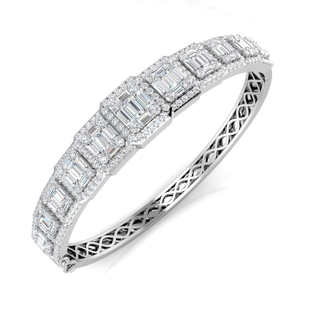 SBK1041 — Bangle - 9k White Gold