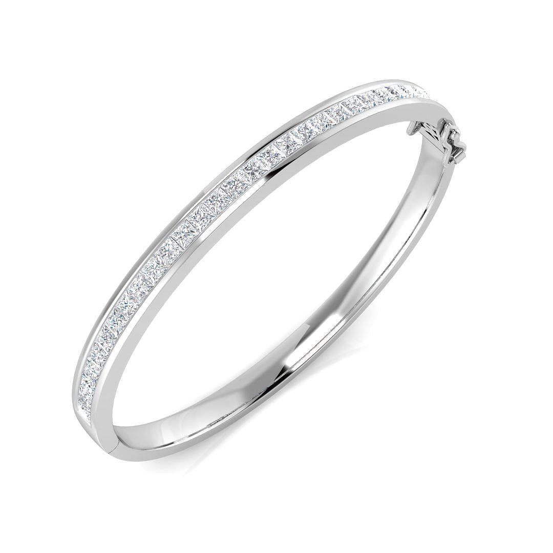 SBK1045 — Bangle - 9k White Gold