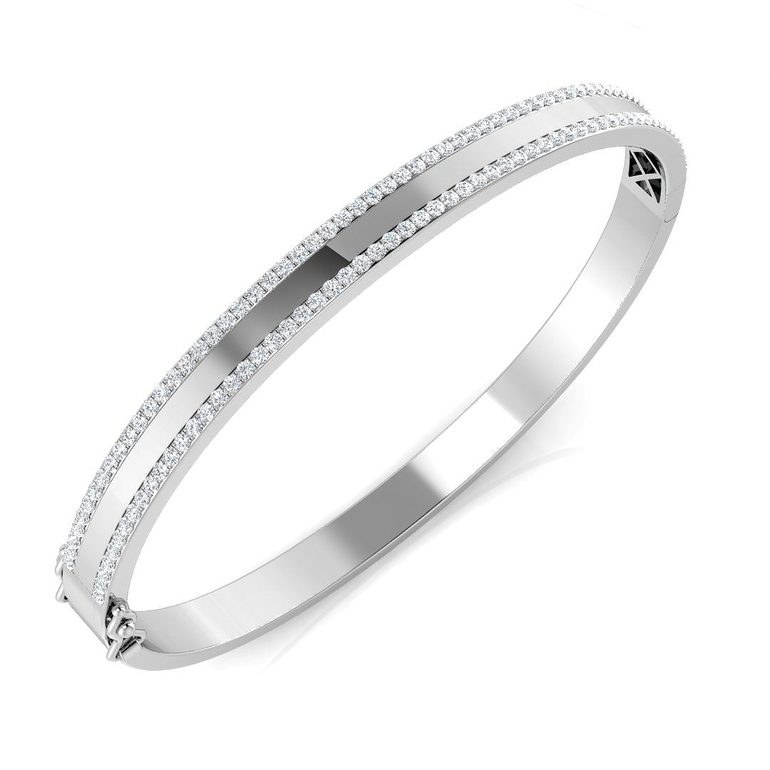 SBK1049 — Bangle - 9k White Gold