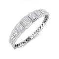 SBK1055 — Bangle - 9k White Gold