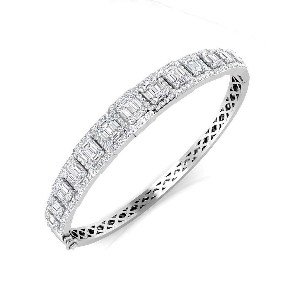 SBK1056 — Bangle - 9k White Gold