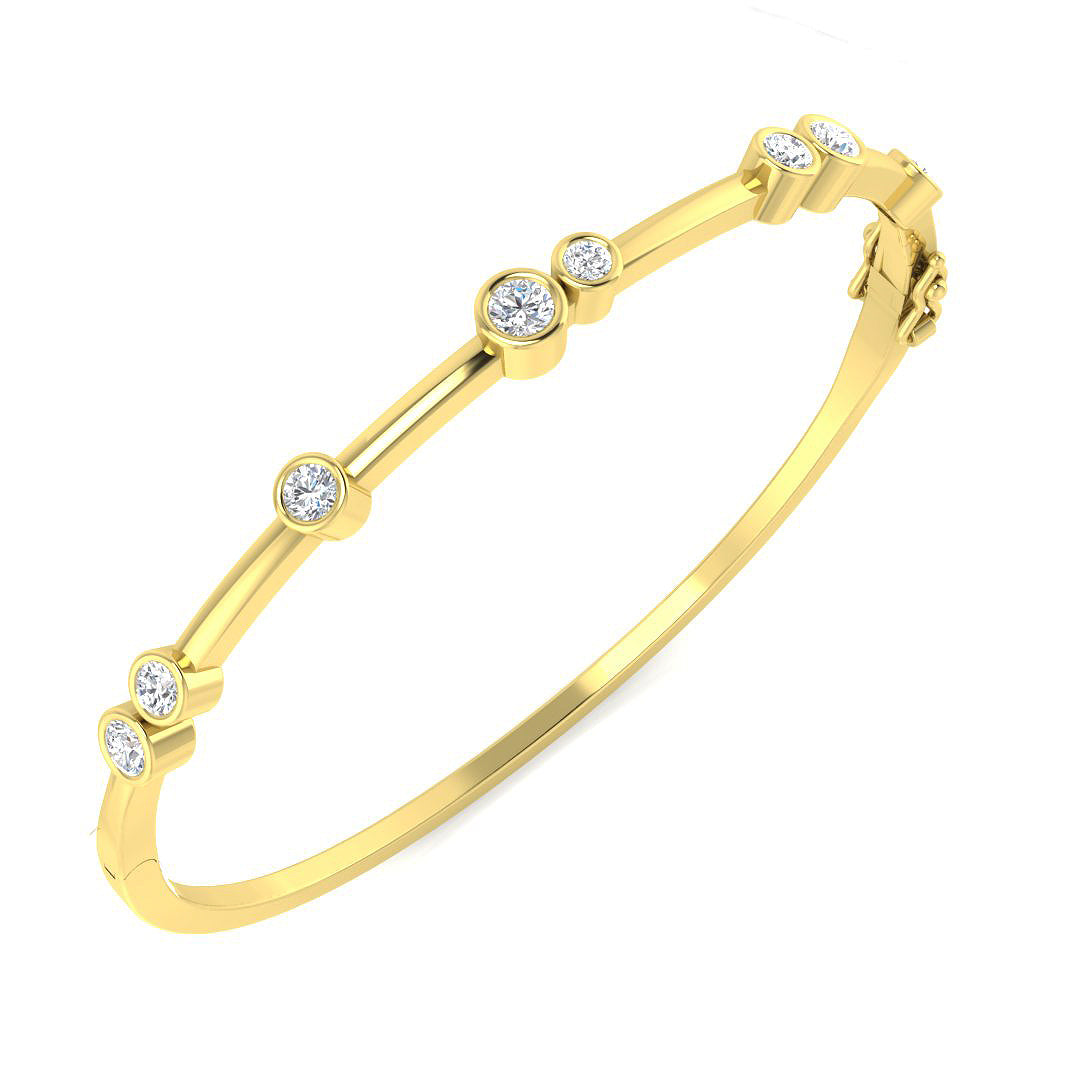 SBK1059 — Bangle - 9k Yellow Gold
