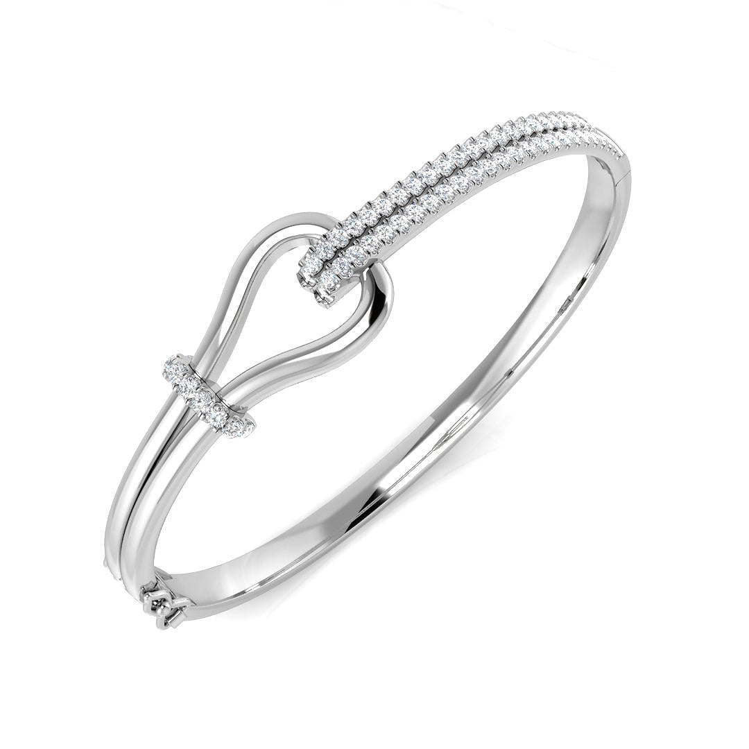 SBK1061 — Bangle - 9k White Gold