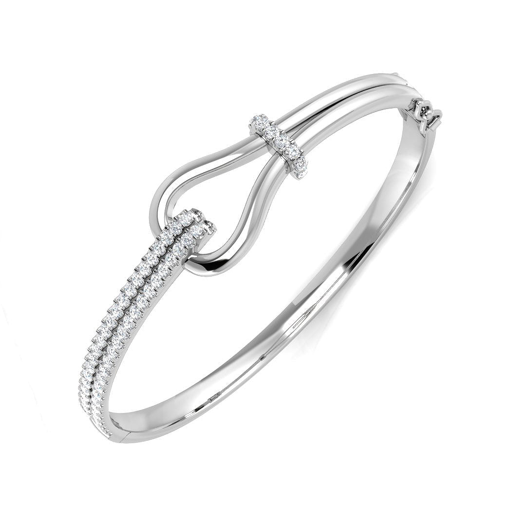 SBK1061 — Bangle - 9k White Gold