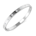 SBK1064 — Bangle - 9k White Gold