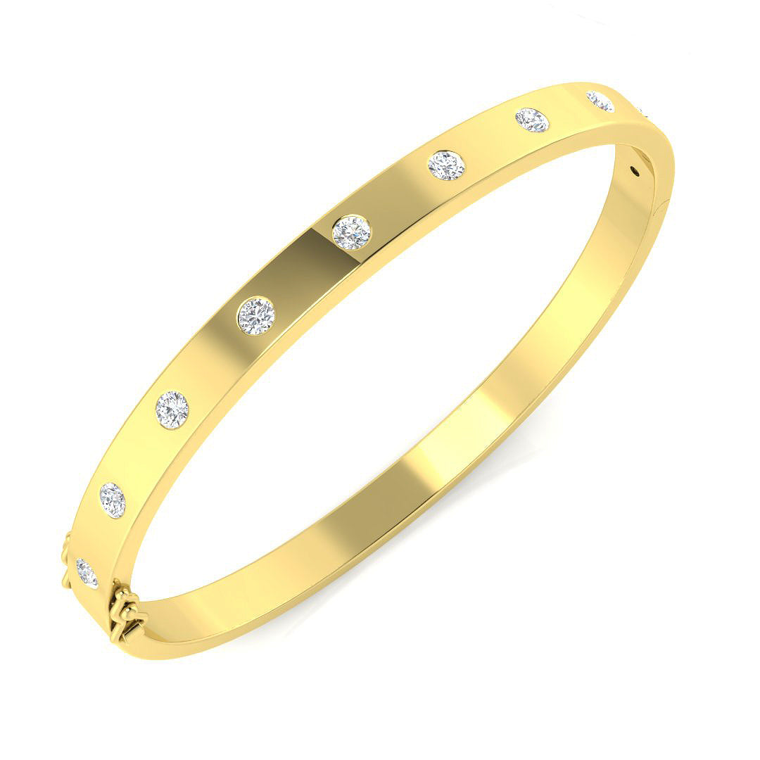 SBK1064 — Bangle - 9k Yellow Gold