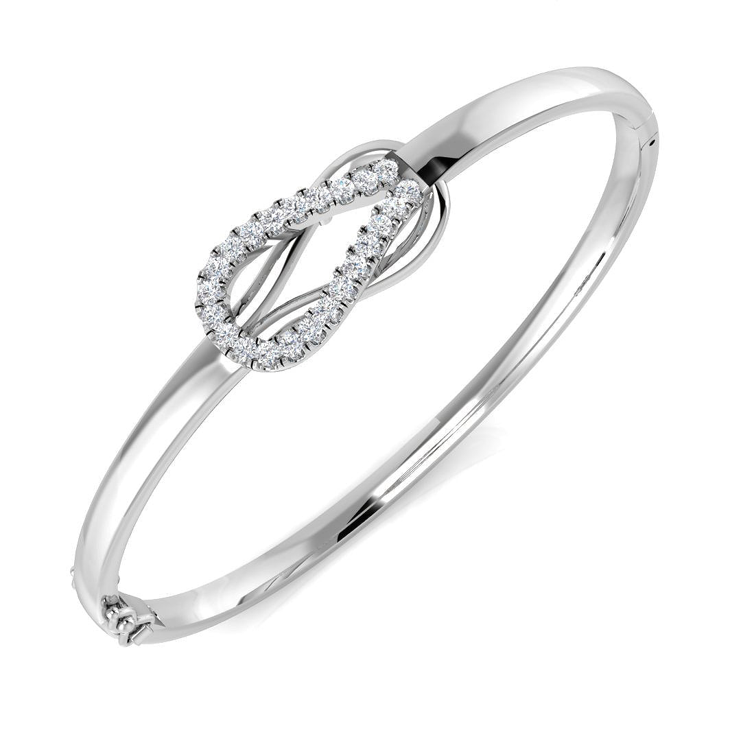 SBK1065 — Bangle - 9k White Gold