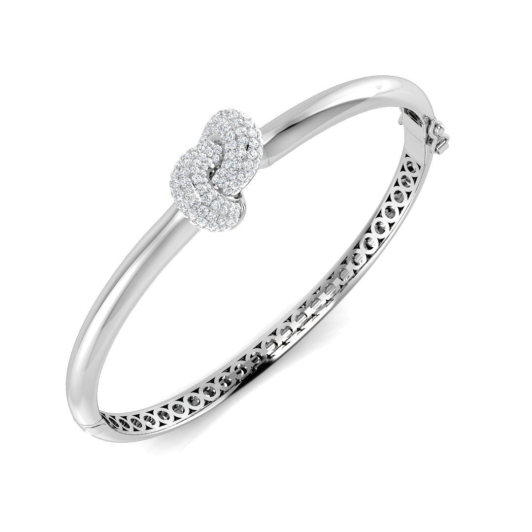SBK1066 — Bangle - 9k White Gold