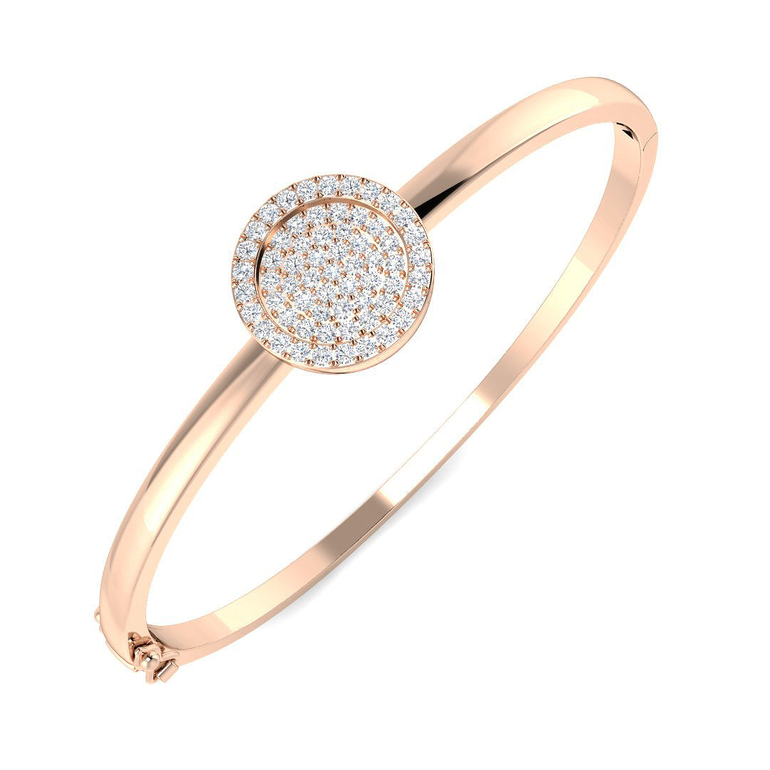 SBK1073A — Bangle - 9k Rose Gold