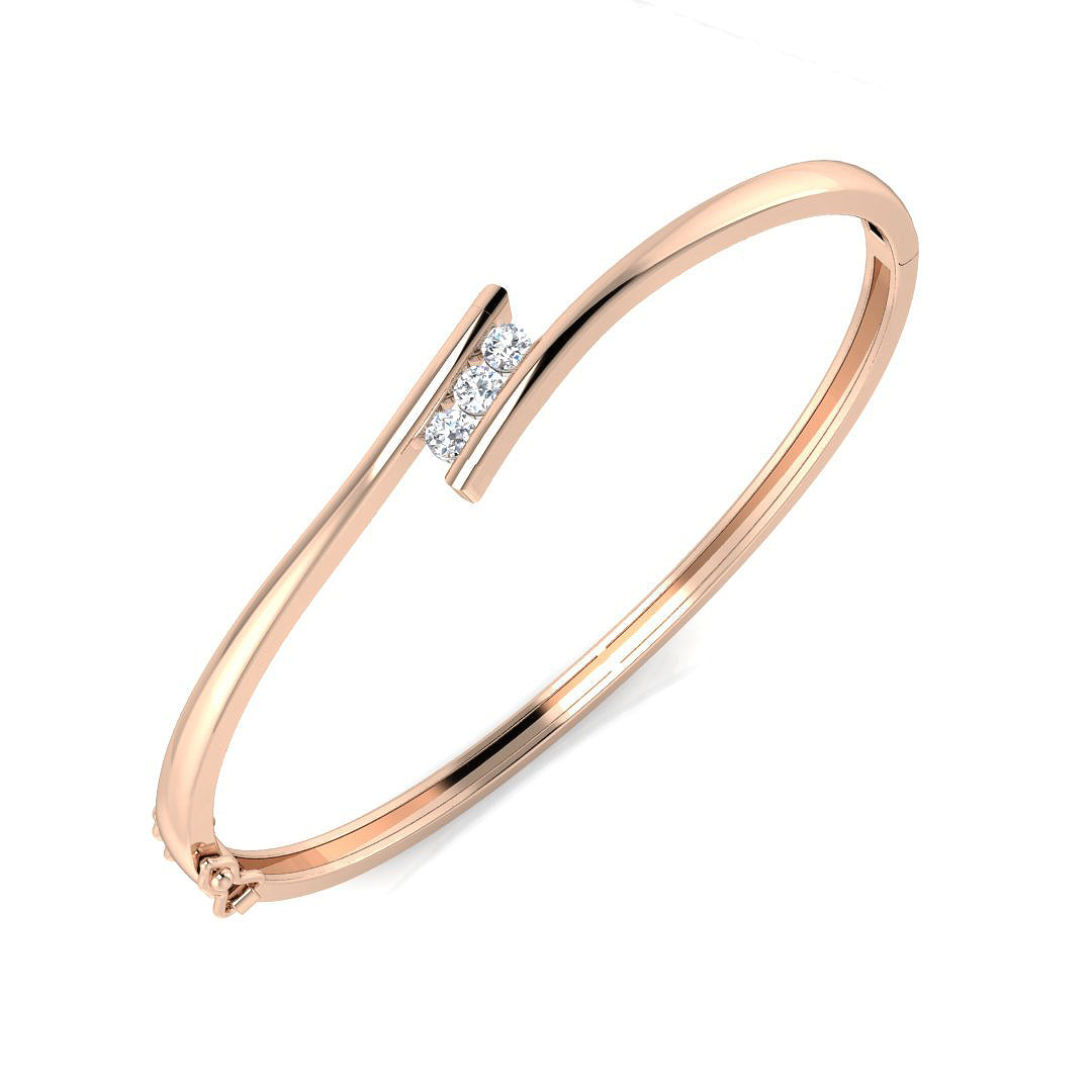 SBK1077 — Bangle - 9k Rose Gold