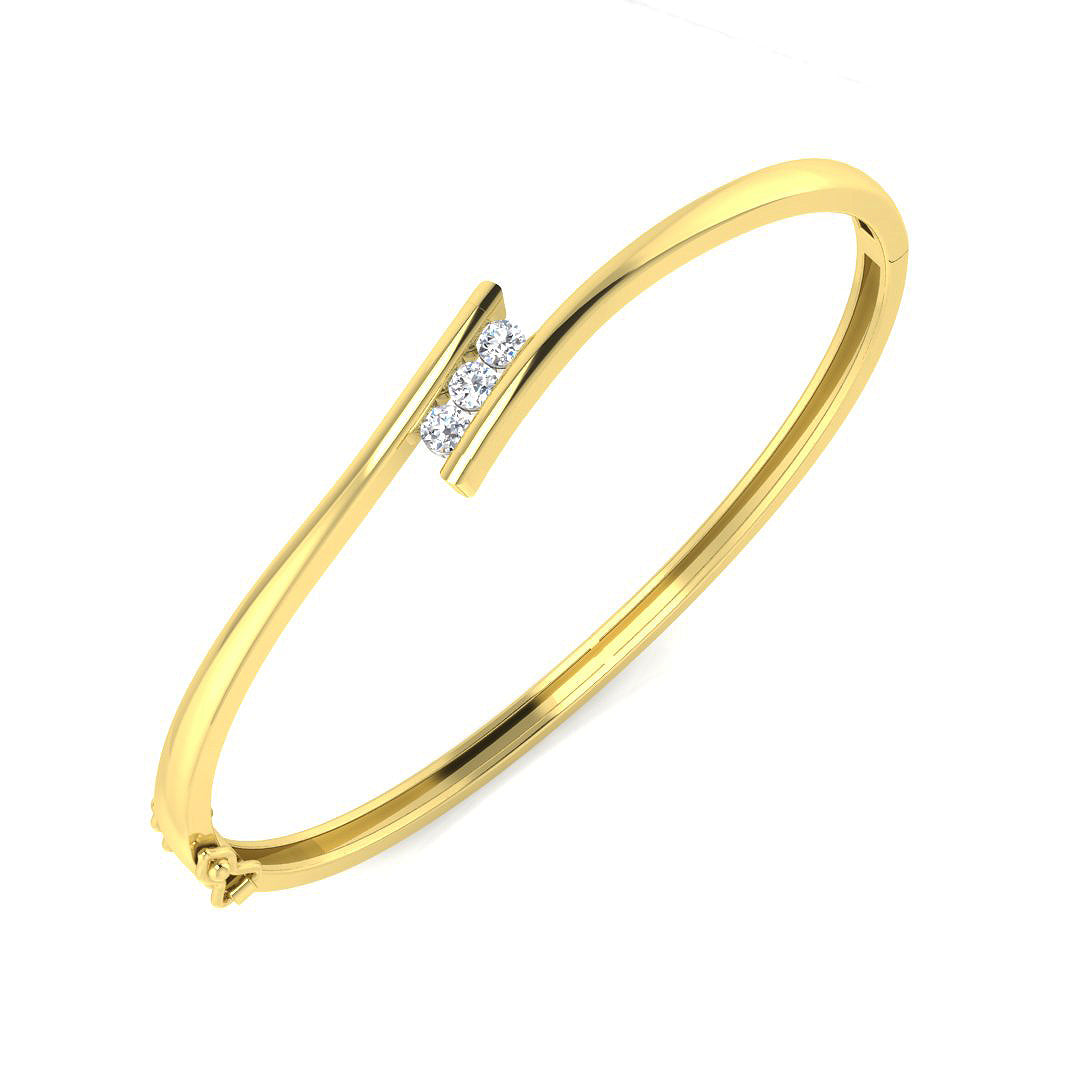 SBK1077 — Bangle - 9k Yellow Gold