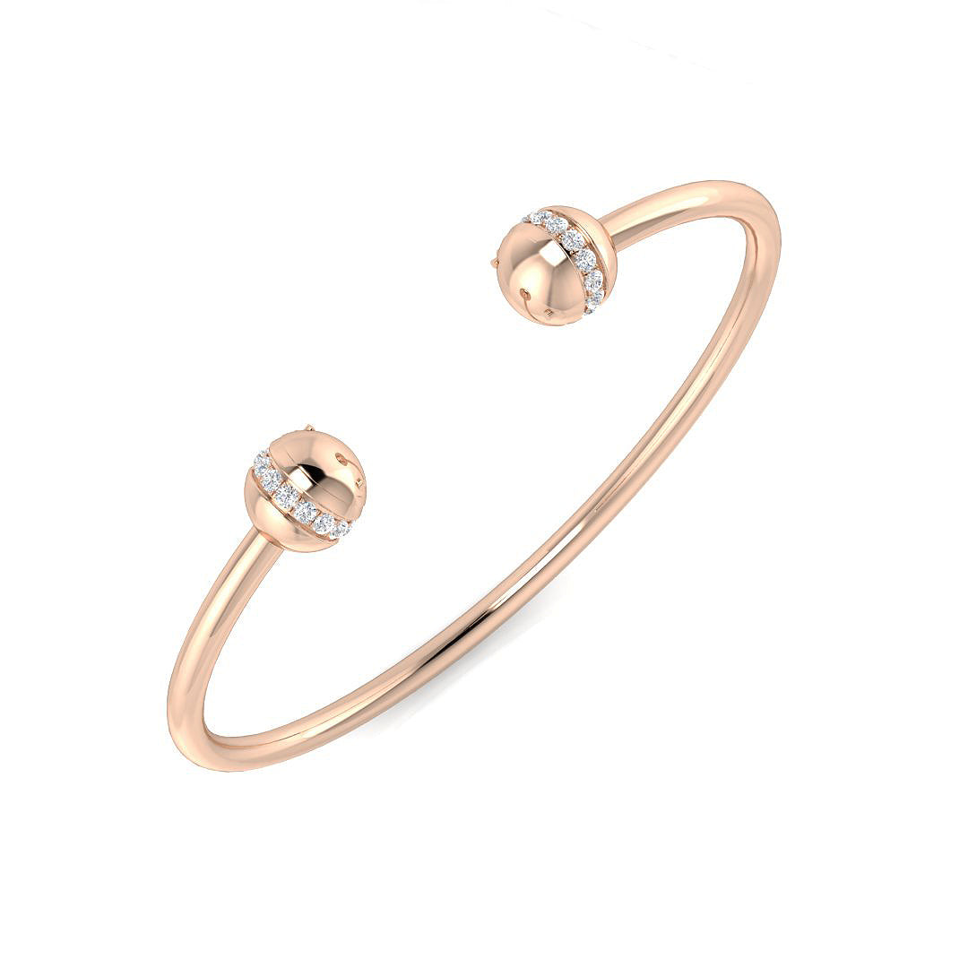 SBK1115 — Bangle - 9k Rose Gold