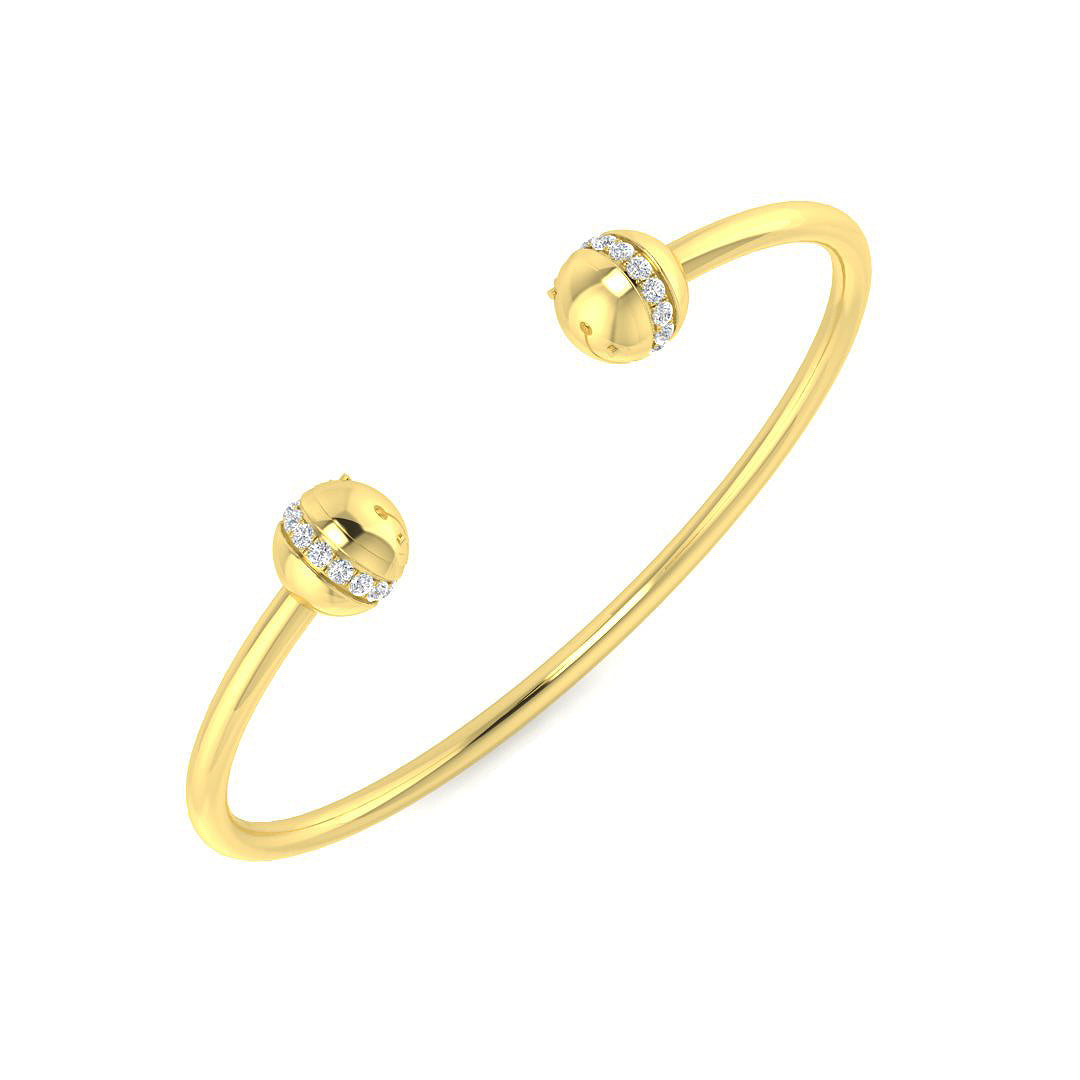 SBK1085 — Bangle - 9k Yellow Gold