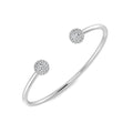 SBK1114 — Bangle - 9k White Gold