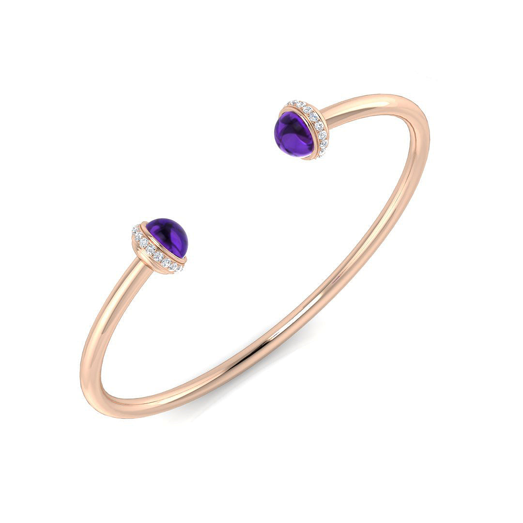 SBK1087 — Bangles - 9k Rose Gold