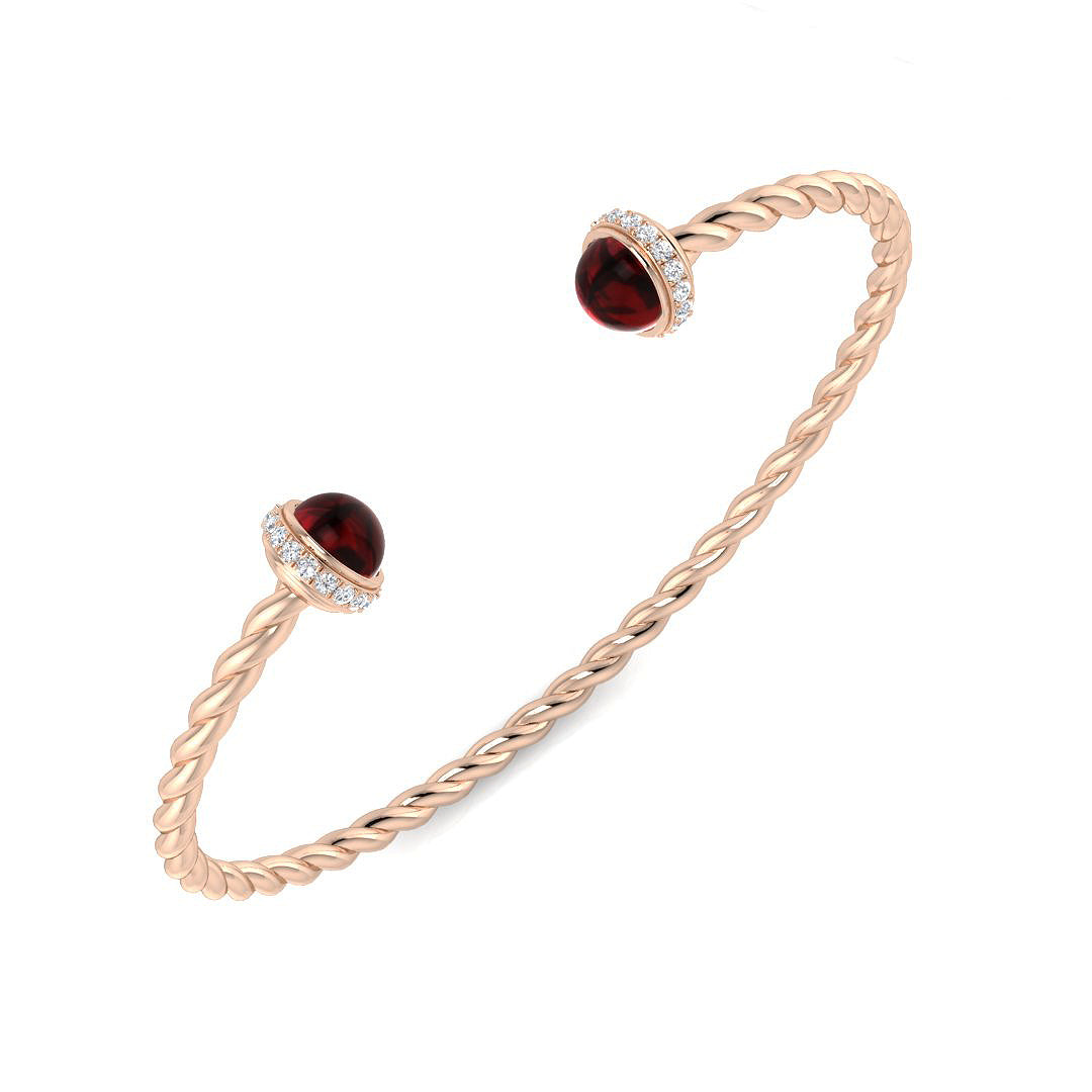 SBK1088 — Bangle - 9k Rose Gold