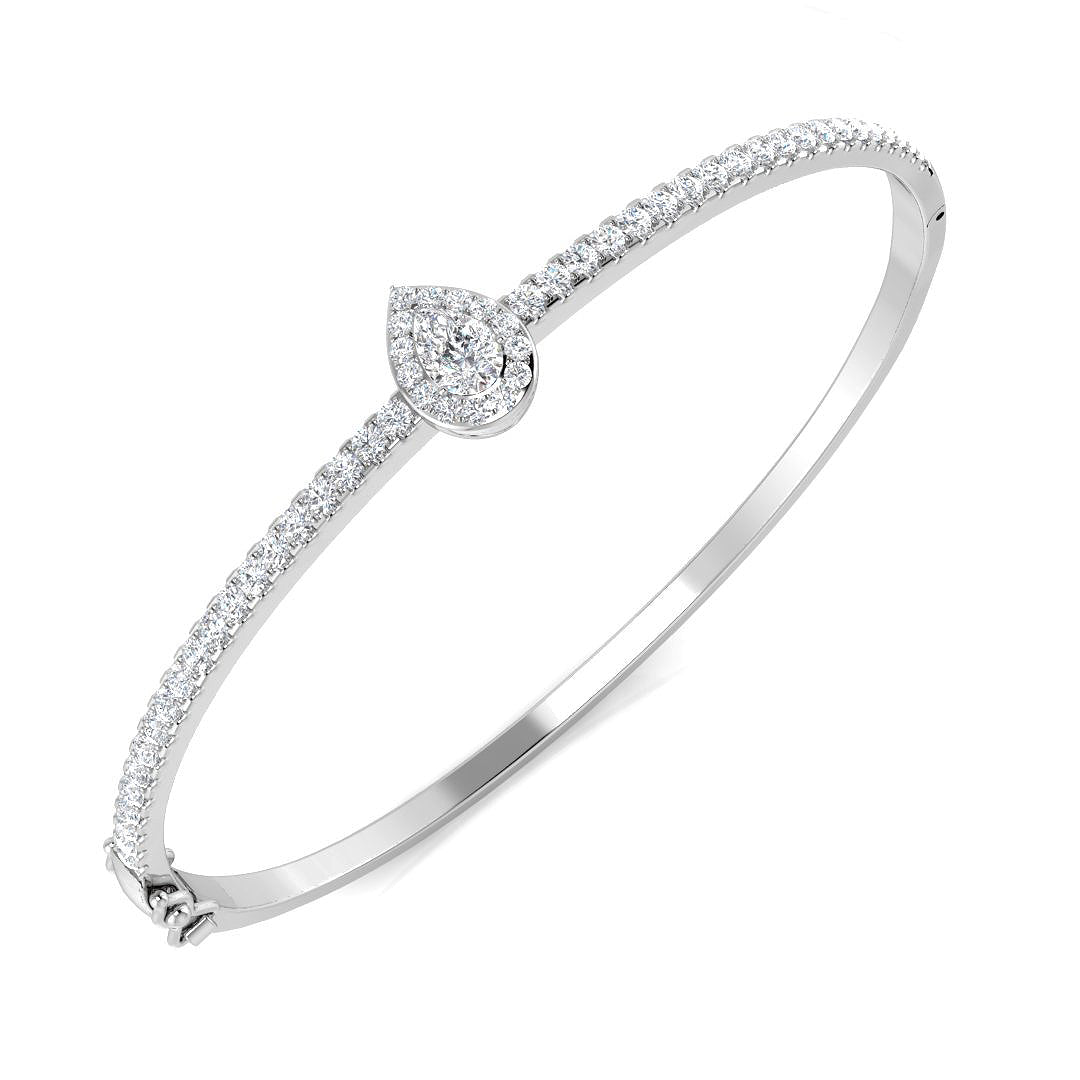 SBK1093 — Bangle - 9k White Gold