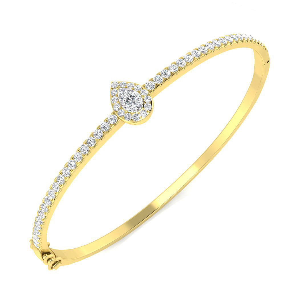 SBK1093 — Bangle - 9k Yellow Gold