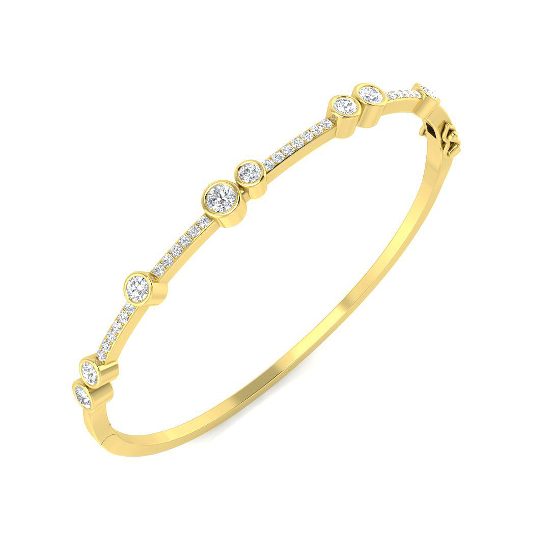 SBK1094 — Bangle - 9k Yellow Gold
