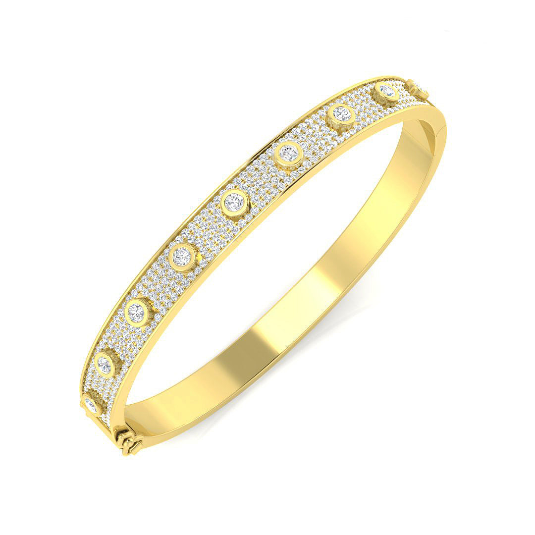 SBK1096 — Bangle - 9k Yellow Gold