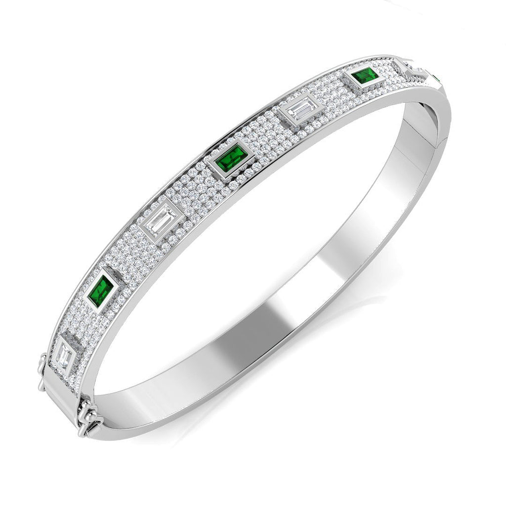 SBK1097 — Bangle - 9k White Gold