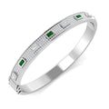 SBK1097 — Bangle - 9k White Gold